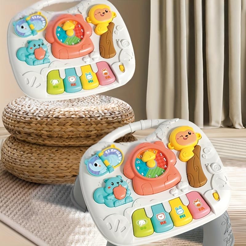 Baby Multifunctional Game Table, Animal Sound Learning Piano Keys, Cognitive Development Toy, Parent Interaction Must-have