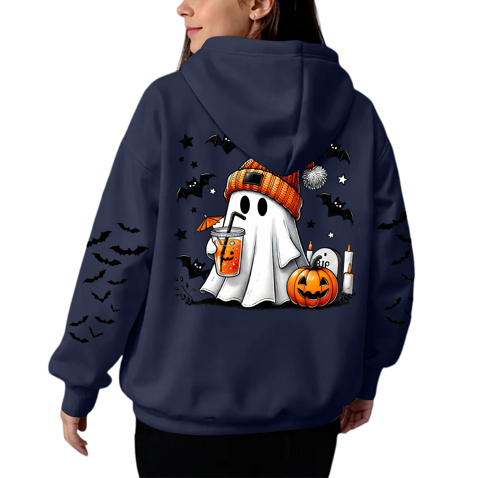 

Женская толстовка с капюшоном и градиентным принтом, с длинными рукавами, свободная женская толстовка, толстовка 110 тёмно-синий