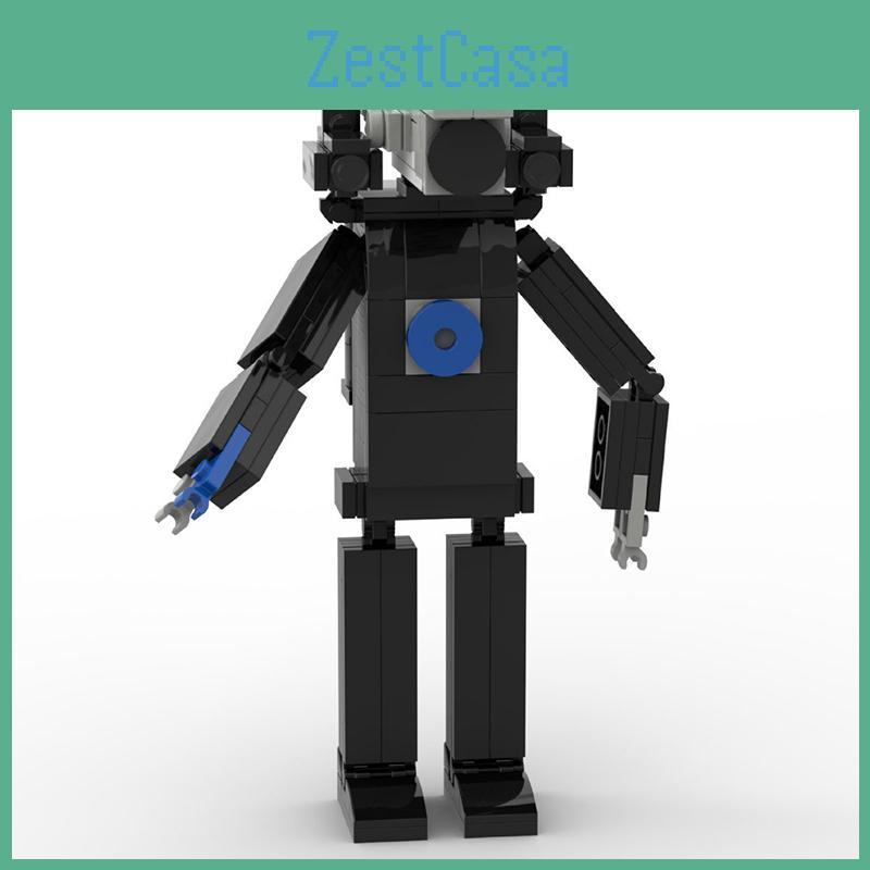 Star Sign Titan Surveillance Man Building Block Toy Set Desktop Decoration Plastic Material