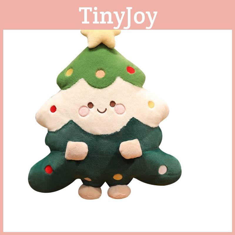 Tree Plush Christmas Doll Pillow With Star Decoration Suitable For Holiday Gifts