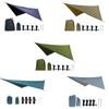 Camping Tarp Camping Canopy Tent Tarp Rain Awning for Outdoor Hiking Yard Fishing