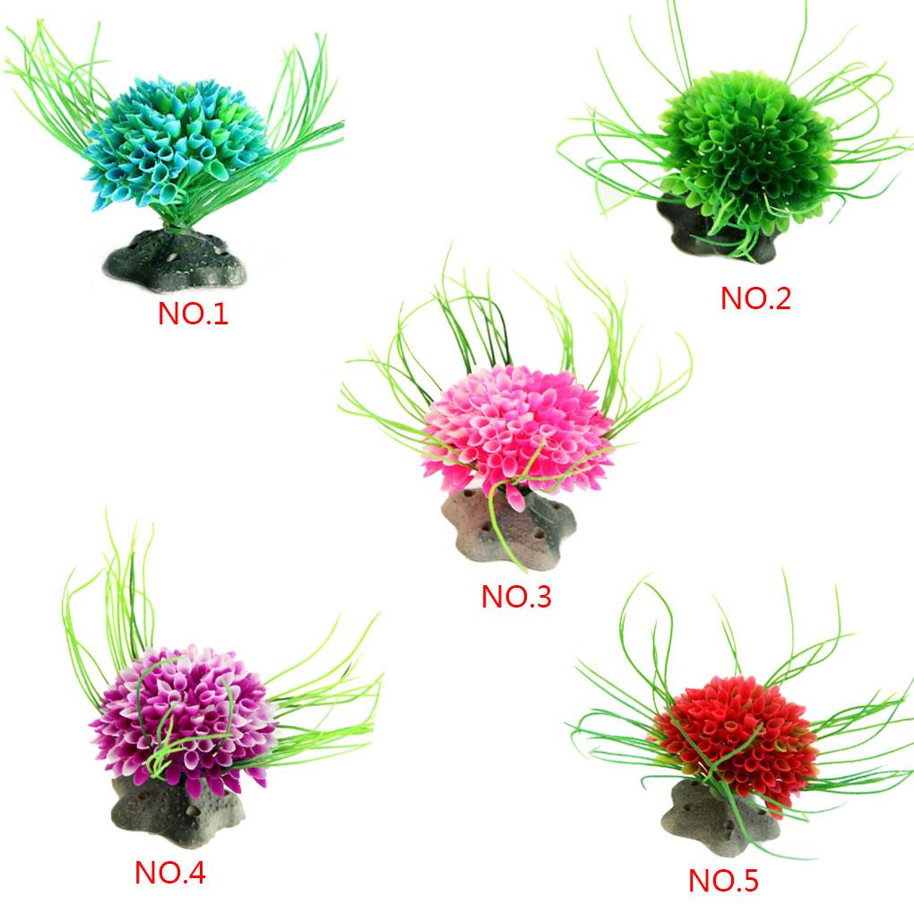Artificial Aquatic Plant Aquarium Fish Tank Decoration Ornament Decor