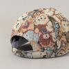 Trendy Cute Bear Print Hard Top Baseball Cap, Unisex Sun Protection Duckbill Cap, Daily Cotton Sport Cap
