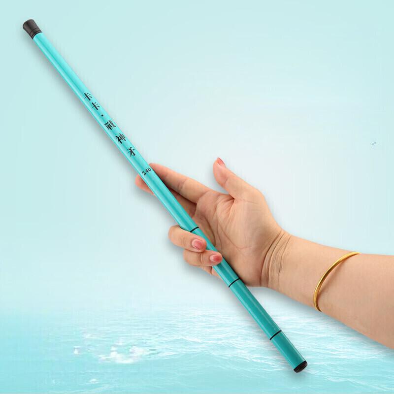 Kids' Portable Fiberglass Stream Fishing Rod Set