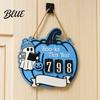 Exquisite Workmanship Counter Halloween Ghost Pumpkin Reading Tracker Wooden Hanging Sign Sliding Number