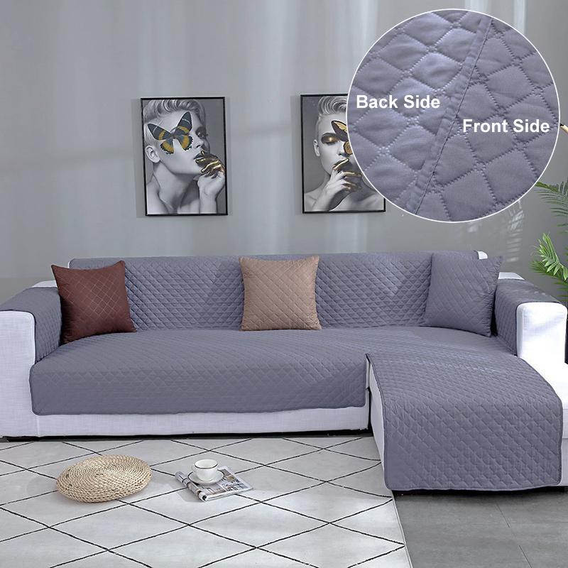 

Универсальный двусторонний L-образный чехол на диван, цельный, для дома, для домашних животных, кошек, защита от царапин, накладка на диван, износостойкий угловой чехол 200x270cm