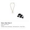 CHANEL Double C Metal Necklaces Unisex ABA439B10548NN157