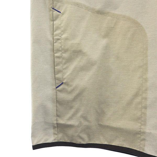 Unused Champion Logo Print Hooded Jacket XL Gray Logo Patch Men's Used