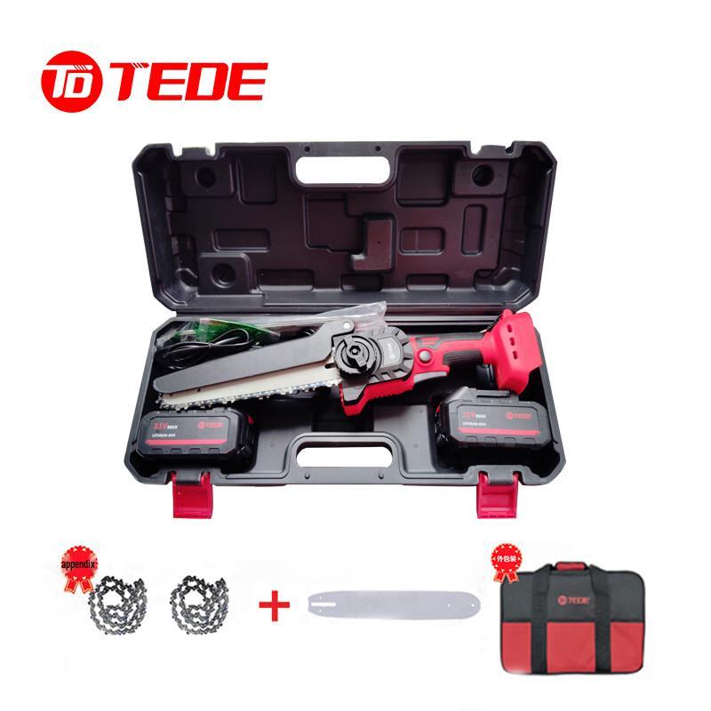 TEDE 6-inch Cordless One-Hand Saw Steel