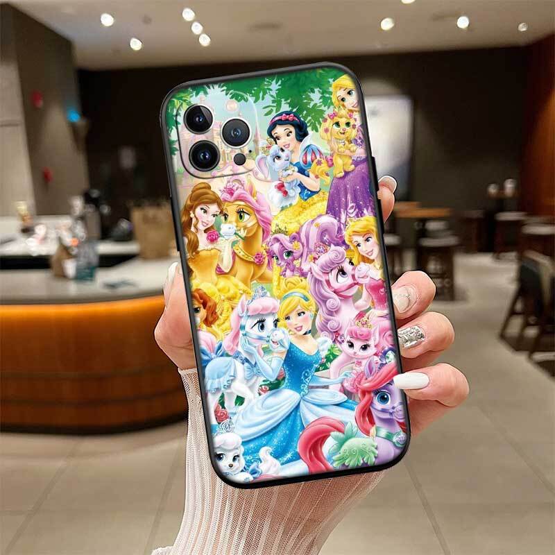 Disney Princess Phone Case for Redmi Note 12 12S 12C 13 13C 13R 14 14S 14R 14C 11A 13X A3 A3X A4 A5 Pro Max Plus
