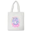 Dabbing Unicorn Panda anime Shopper bag Teenage students reusable canvas bag handbag bag Women's Shoulder tote bag Bolsas