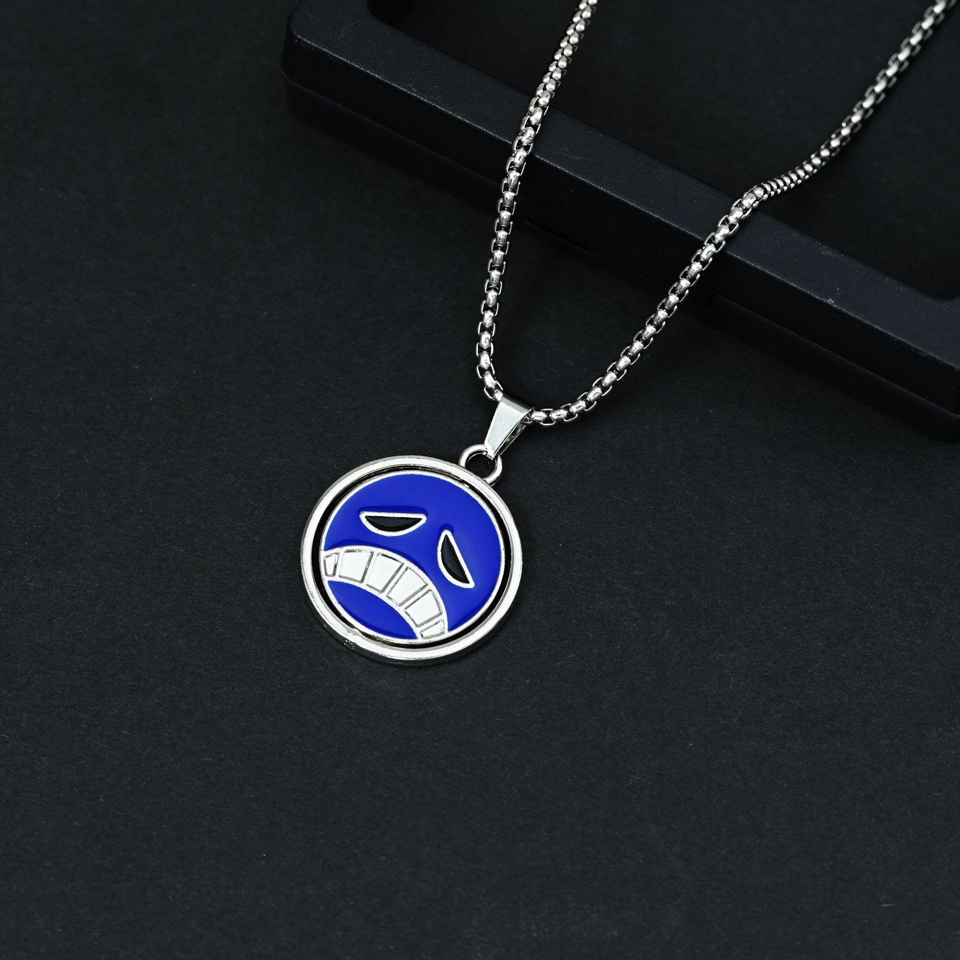 

Модний темпераментний ланцюжок на ключицю, персоналізоване намисто з підвіскою One Size срібний