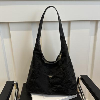 Large Capacity Bag 2025 Autumn New Women's Tide Work Shoulder Bag Temperament Simple Tote Bag