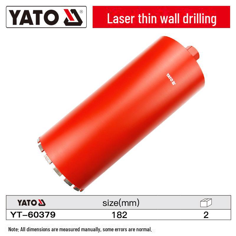 YATO Diamond Laser Drill for Glass, Tile, Marble, and Concrete