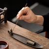 Creative Incense Holder Aromatherapy Ornament Incense Holder Boat Old Fishing Men Japanese Style Incense Stick Burner Home Decor