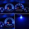 10X Ultra Blue T5/T4.7 Neo Wedge LED Dash HVAC Heater Climate Control Light NEW