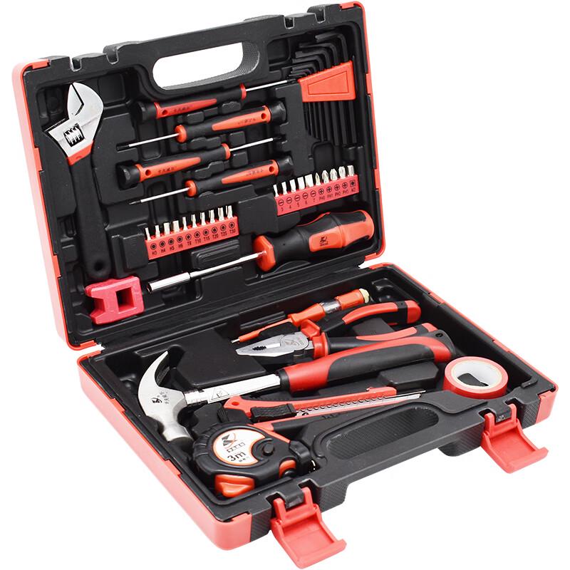 Kraftwelle 41-Piece Home Repair Tool Kit CN Plug (adapter Included)