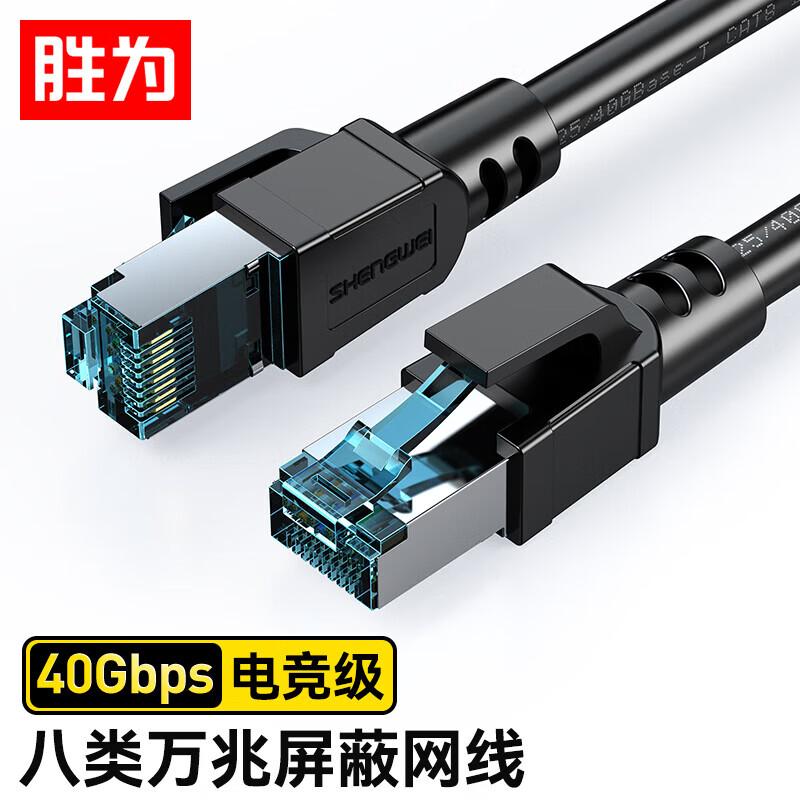 Shengwei CAT8 Gaming Grade 10 Gigabit Ethernet Cable