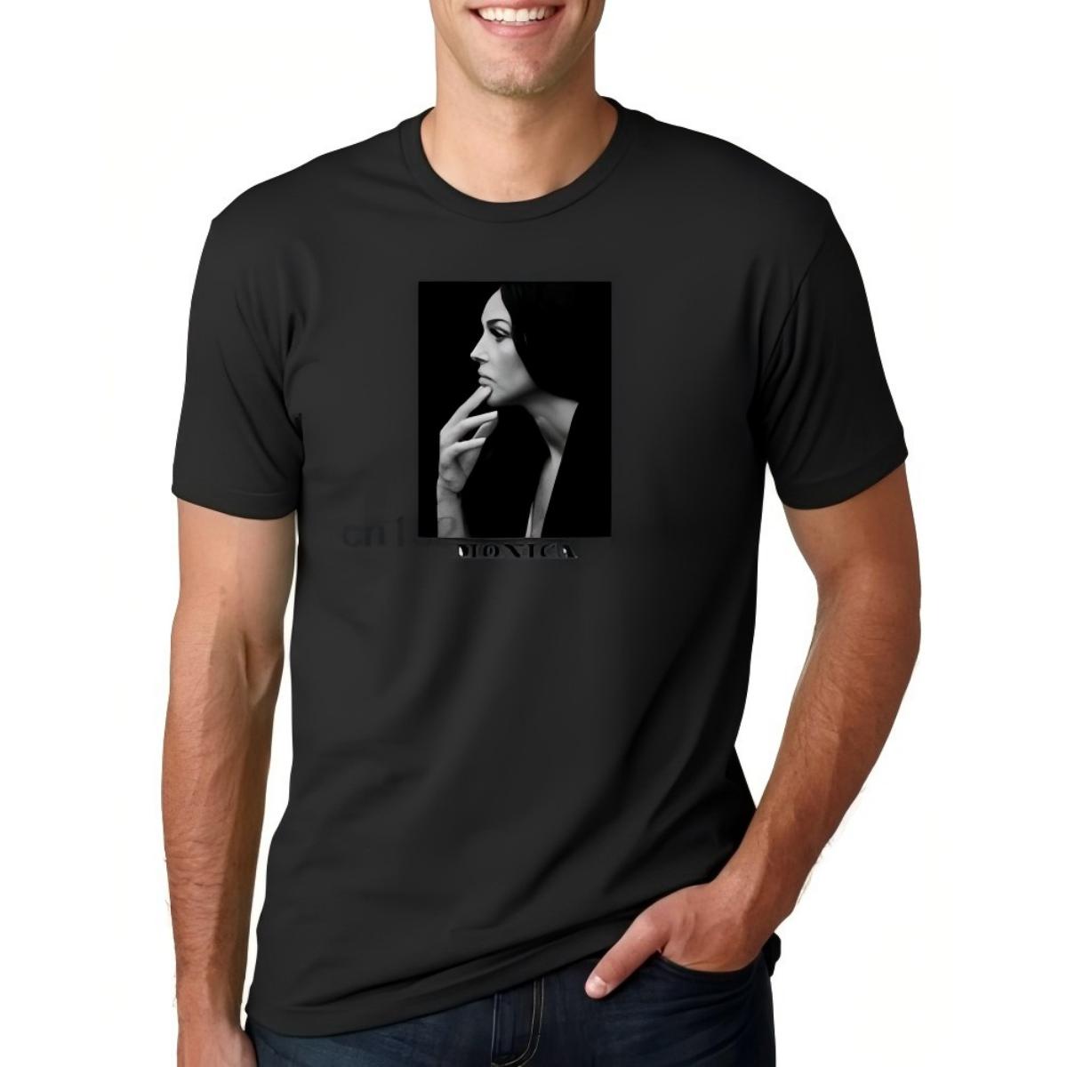 Monica Bellucci Portrait T-Shirt L чёрный