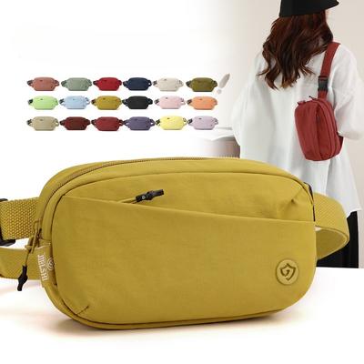 Stylish Lightweight Casual Waist Bag Minimalist Leisure Bag for Women Crossbody Bag