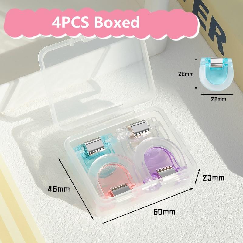 4/8/12 Pièces Pince Invisible pour Raccourcir le Pantalon, Pince Antidérapante pour Bord de Pantalon, Utilisée Pour Fixation Anti-traînée de Bas de Pantalon, Pince Support de Page Multifonction