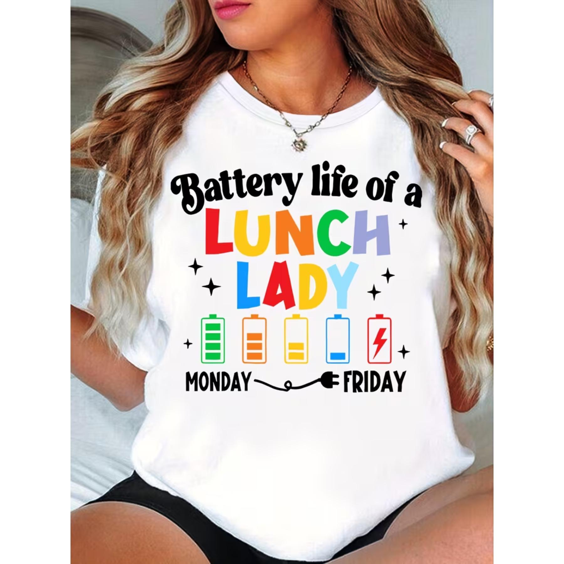 Lunch Printed T-Shirts, Lunch Team T-Shirts, Buffet Staff Group T-Shirts S