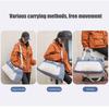 Unisex Gym Bag Duffle Bag with Shoe Compartment Wet Pocket Weekender Tote Overnight Duffel for Travel Sports Fitness Workout Swimming