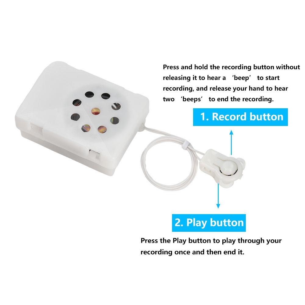 35s/40s/5min Voice Box Recorder Device Recording Device With Clear Voice For Stuffed Animal Recordable Sound Module Plush Toy