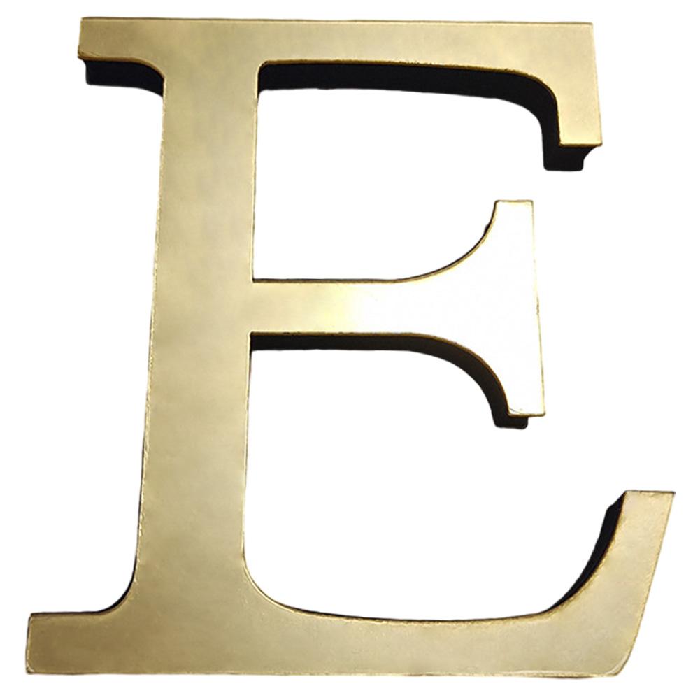 Stikere de Perete Acrilice 3D cu Litere Engleze de 20cm, Litere Decorative, Decorațiuni de Perete, Ornamente de Perete cu Alfabetul Auriu pentru Artă Murală