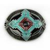 Lotte Junshen Men's Gothic Punk Cross Enamel Belt Buckle