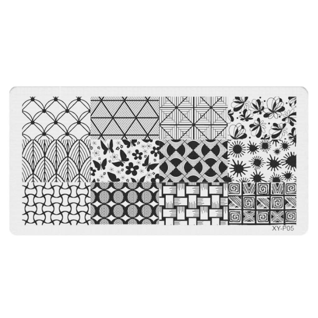 Art Stamping Plate Seal Manicure Printer Tool Stamping Stamp Patterns