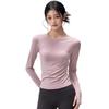 Autumn Winter Slim Fit Women's Long Sleeve Yoga & Running Top