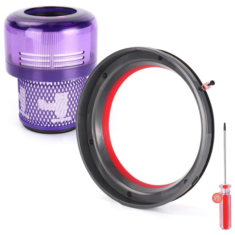 

A78E-Dust Bin Sealing Ring And Filter For Dyson V11 SV14 SV15 Vacuum Cleaner Accessories Canister Replacement Parts