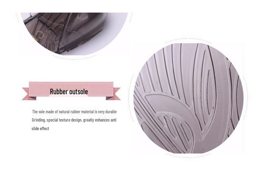 Damen Pünktchen Schleife Flache Jelly Slip-On Sandalen