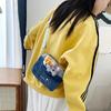 Zootopia Nick Wilde Judy Hopps Plush Crossbody Bag With Zipper Closure For Casual Daily Use