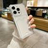 Card Holder Bag Transparent Case For iPhone 17 16 15 14 Plus 13 12 11 Pro Max Slot Wallet Back Cover For iPhone Shockproof Case