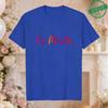 French Women Future Bride Team T-Shirts Colorful Heart Print Short Sleeve Tees for Bachelorette EVJF Party Bridal Wedding Squad