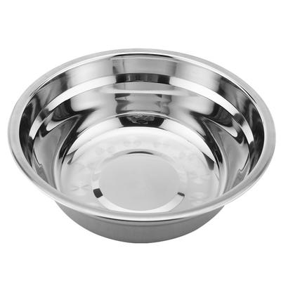 26cm Stainless Steel Basin Mixing Bowl Thicken Heavy Duty Deeper Edge Mirror Finish Salad Bowl