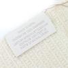 Pristine HERMES shawl H logo leather patch mini fringe large cashmere H693187S Used