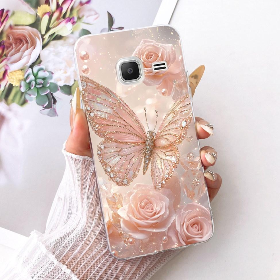For Samsung Galaxy J1 mini Clear Case Aesthetic Luxury Cute Fashion Funny Painted Casing For Samsung J1 mini SM-J105B SM-J105H