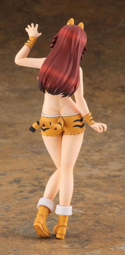 Hasegawa Egg Girls Collection Shironagi Mikumo Unpainted Resin Kit SP522 1/12 No.27 (Tiger)