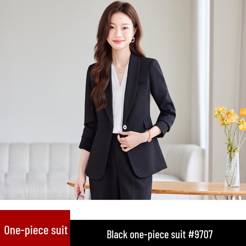 Ensemble Tailleur Classique Rouge pour Femme - Blazer Élégant pour Tenue Formelle et de Travail