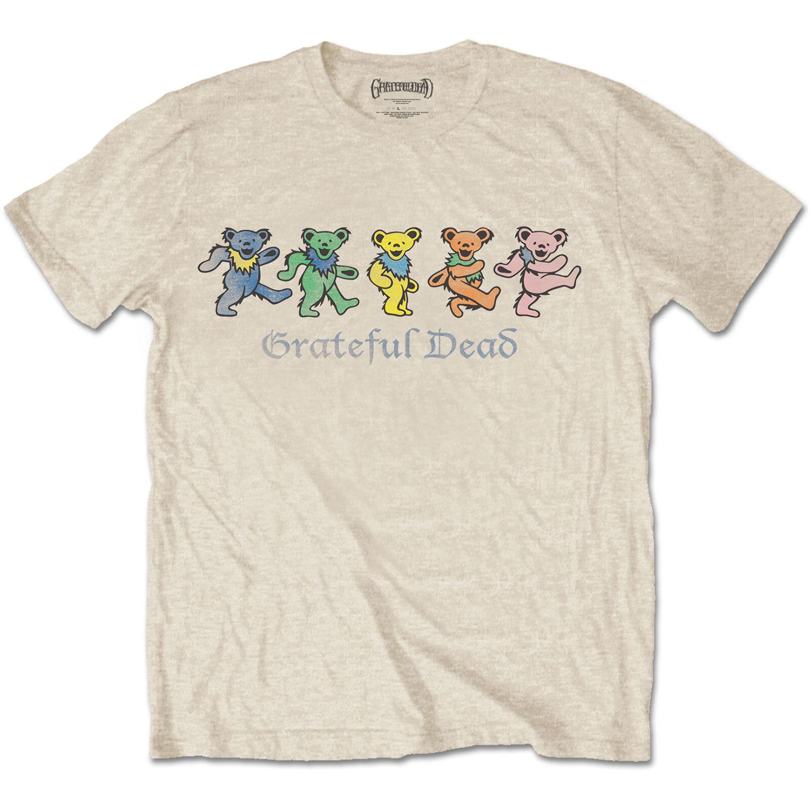 Grateful Dead Unisex T-Shirt Dancing Bears S
