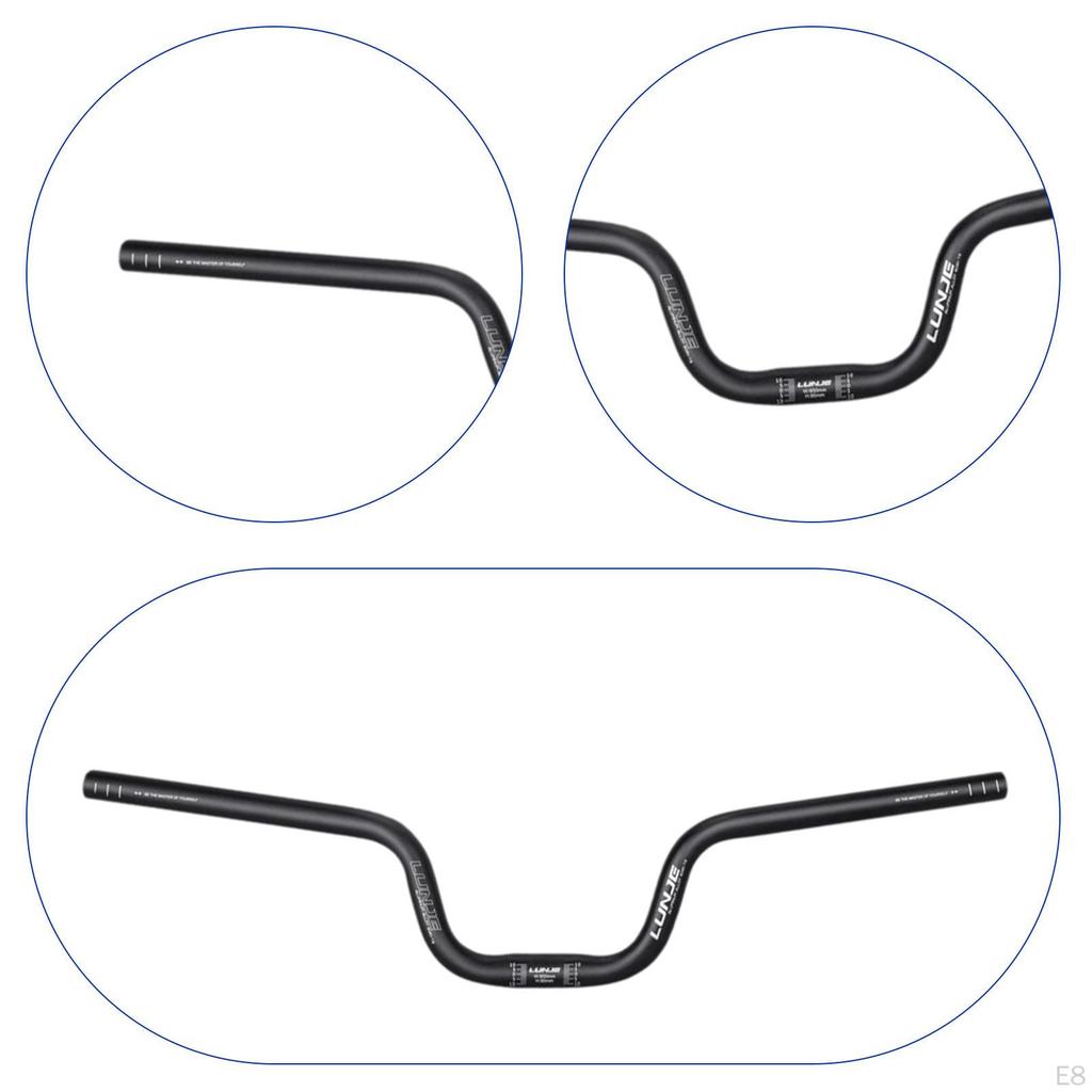 Bicycle r Handlebar Mountain, Road, Down Hill Bikes 25.4mm High Handle 0mm 50mm 90mm