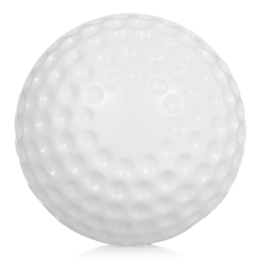 6 Pack 9 Inch PU Dimpled Baseballs with Drawstring Carry Bag for Pitching Machine Practice