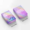 55pcs Kpop Demon Hunter Laser Cards Anime Cartoon Collectible Gifts for Boys Girls Students Fashion Cute Surrounding