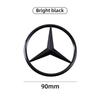 Emblema Stella Mercedes Cromato Nero ABS 90mm Badge Stella Posteriore Per Mercedes Benz W203 W206 W212 X253 W167 W166 W247 C E GLA GLC GLE
