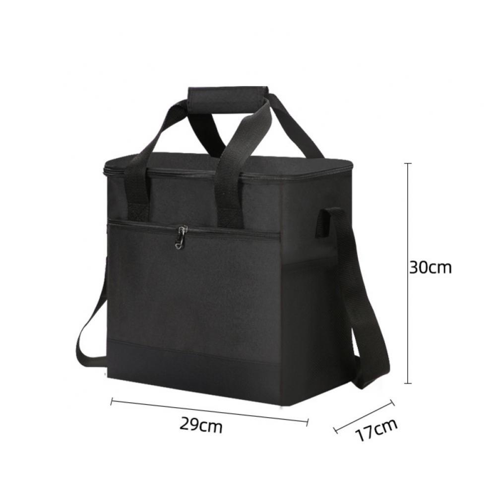 3PCS Super Large 32L Thermal Cooler Bag with Hard Liner Insulated Picnic Lunch Box Fresh Drinking for Camping BBQ Outdoor