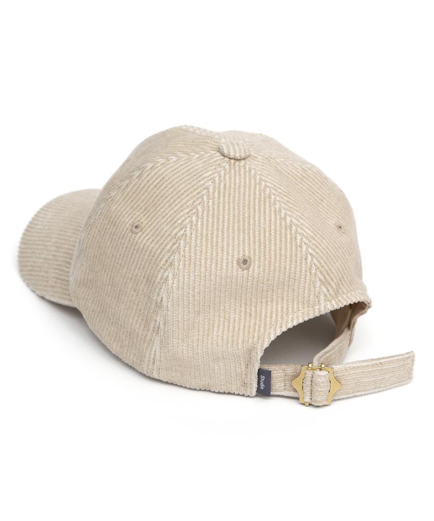Eondeokeonteulolseutyudio Corduroy Autumn Ball Cap Ball Cap / Pigment Cd / L Oatmeal