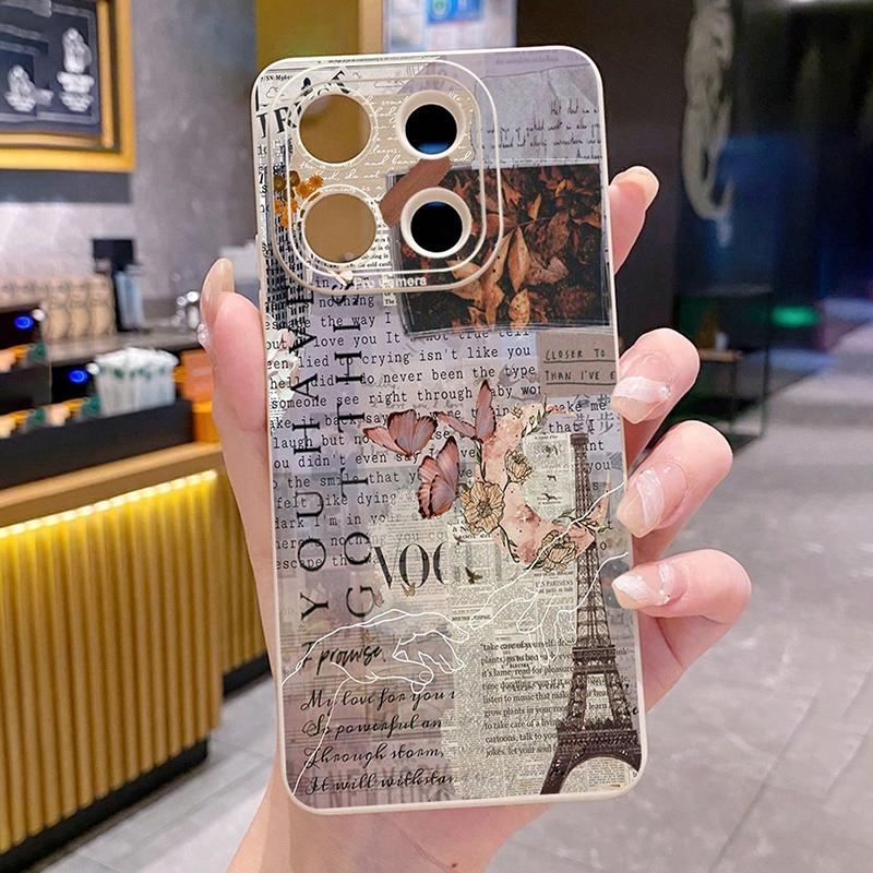 London Noria Design Phone Case For Xiaomi Redmi 13 12 14C 13C 12C Redmi Note 14 13 12 Pro Plus 5G 12S 11 10 Shockproof TPU Cover